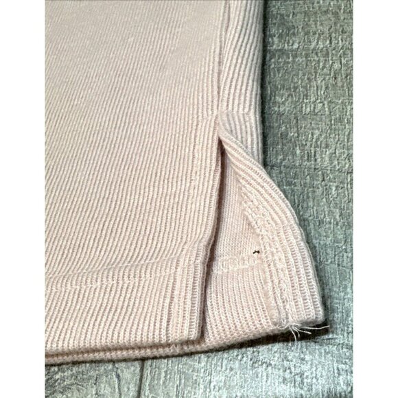 Parisian Works Henley Knit Sweater‎ Mens Medium Pink Mock Neck Button Y2K NEW - Picture 8 of 9